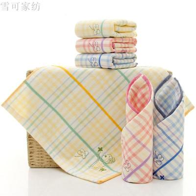 紗布毛巾雙層純棉日系簡約云夢閑情方巾